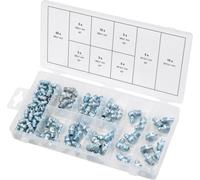 Assortiment de graisseurs, 110 pcs (prix indicatif - ref vendue uniquement en présentoir)
