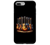 Assortiment de Guitares électriques acoustiques Vintage pour guitaristes Coque pour iPhone 7 Plus/8 Plus