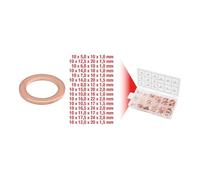 Assortiment de joints cuivre KS Tools Ø 5-17,5mm, 150 pcs.