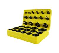 Assortiment de joints toriques - 30 tailles de remplacement résistant à la chaleur | Joints toriques en caoutchouc nitrile avec pack varié et matériau pour compresseur de plomberie automobile,