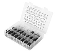 Assortiment de Joints Toriques, 800 Pièces en Caoutchouc Nitrile | Durable et résistant à la chaleur, parfait pour les machines, les joints d\'huile, la plomberie et les connexions de gaz.