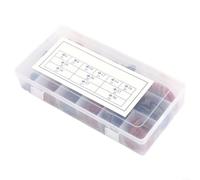 Assortiment de joints toriques en caoutchouc de silicone de 245 pièces, 12 tailles M6-M30, rondelles d'étanchéité résistantes à la chaleur et à l'huile pour automobile, plomberie, réparation de