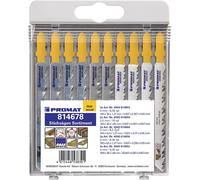 Assortiment de lames de scie sauteuse 10 pces pour HO PROMAT