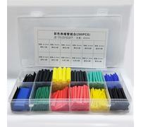 Assortiment de manchons thermorétractables conçus pour une utilisation dans des environnements nécessitant des matériaux ignifuges (280 pièces)