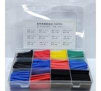 Assortiment de manchons thermorétractables électriques avec 280, 560 ou 580 pièces pour réparation et isolation de gaine de câble (750 pièces)