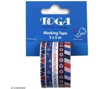 Assortiment de masking tape - Frenchy - 5 pcs G