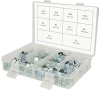 KS Tools – Assortiment mini-colliers de serrage 970.0770, Ø 7–18 mm, 78 pièces