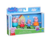 Assortiment de packs de 4 figurines Peppa Pig - Peppa's Aventures - Peppa et sa famille