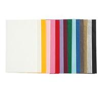 Assortiment de papier de soie - 50 x 70 cm - Couleurs assorties - 30 pcs Multicolore G