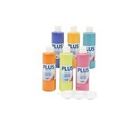 Assortiment de peinture acrylique Plus Color - Multicolore - 6 x 250 ml