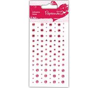 Assortiment de Pierres Adhésives Papermania (104 Pièces) - Rose Pâle