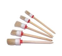 Assortiment de Pinceaux 5x - Tailles 2 4 6 8 10 - Idéal pour Peinture et Détails - Qualité premium - Beast