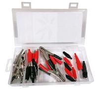 assortiment de pinces crocodiles - coffret 28 pinces - Oc-pro