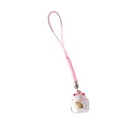 Assortiment de porte-clés en forme de chat avec pendentif en forme de chat avec cloches, accessoire de téléphone pour et styles