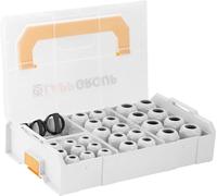 Assortiment de presse-étoupes LAPP SKINTOP® L-BOXX MINI CLICK 53110041 Polyamide gris-argent (RAL 7001) 1 set