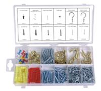 Assortiment de produits ménagers Crochet Vis Tire-fond Cheville Goupille Clou Aiguille etc. 600 pcs