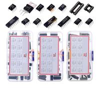 Assortiment de puces de Circuits intégrés IC séries 74HCXX 74LSXX CD4000 Jeu de sockets logiques communs(74LS73-74LS151)