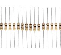 Assortiment de résistances 1 Ohm-3M 0,5 W - Résistance à film de carbone - Kit assorti de résistances - Accessoires spécialisés