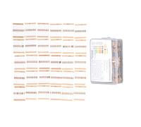 Assortiment de résistances de films en carbone Haute précision 300pcs 1 / 2W Tolérance à 5% pour le bricolage électronique