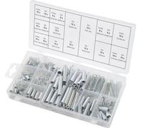 Assortiment de ressorts, 200 pcs (prix indicatif - ref vendue uniquement en présentoir)