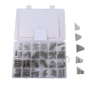 Assortiment de ressorts de compression 300 pièces, 23 tailles pour mécanique et bricolage, acier inoxydable 304 avec étui de rangement