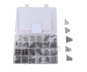 Assortiment de ressorts de compression 300 pièces, 23 tailles pour mécanique et bricolage, acier inoxydable 304 avec étui de rangement