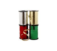 Assortiment de rubans cadeaux 10 mm - 4 bolducs de 250 m
