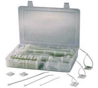 Serre-câble 100 mm, 142 mm, 190 mm x 4.8 mm transparent(e) TRU COMPONENTS EPR-350 1566420 crantage intérieur 1 set