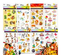 Assortiment de stickers Disney classiques pour cadeaux de f te ~ Le lot comprend 16 feuilles d'autocollants Disney mettant en vedette Bambi, les