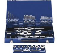 Assortiment de taraudeurs M3 - M12, HSS, 49 pièces. Eventus by Exact 10721 métrique M3, M4, M5, M6, M8, M10, M12 49 pièces