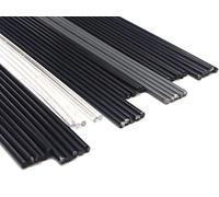 Assortiment de tests plastique baguettes de soudure A | 8 variétés de plastique ABS, PA, PC, PP, PS, PE-HD, PVC-U, PP/EPDM
