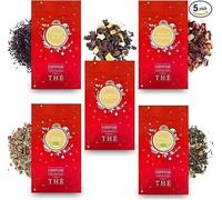 Assortiment de Thés et Infusions de Noël - 5x 20g pour varier les plaisirs | COMPTOIR FRANÇAIS DU THÉ