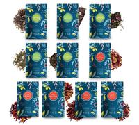 Assortiment de Thés Verts & Infusions Fruitées 10x20g pour varier les plaisirs| COMPTOIR FRANÇAIS DU THÉ
