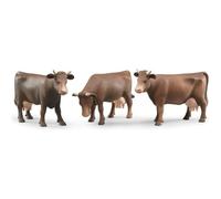 Assortiment de vaches jouet - BRUDER - 1 vache parmi 3 modèles à collectionner - Jouet agricole pour enfant - Dès 4 ans