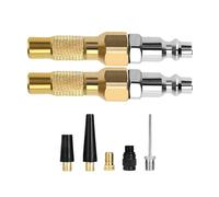 Assortiment de valves de gonflage à visser pour les urgences et les besoins d'entretien dans le cyclisme et la voiture