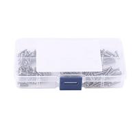 Assortiment de vis à douille hexagonale M2 5 en acier inoxydable 304, 180 pièces avec 6 tailles pour appareils ménagers, bureau, machines, réparation de meubles et inventions
