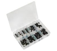 Assortiment De Vis À Grub Sealey AB045GS 250Pc M4-M10 DIN 916 Métrique