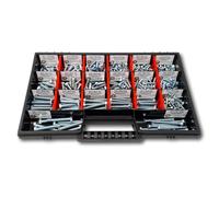 Assortiment de vis à tête hexagonale M4-M5-M6 - MARQUE - Modèle - Acier - Hexagonale