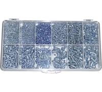 Assortiment de vis à tôle 730 pcs