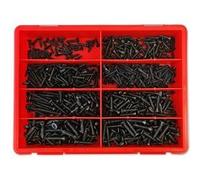 assortiment de vis a tole autoperceuses noires torx et cruciformes - Oc-pro G