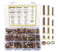 assortiment de vis de machine avec écrous et rondelles