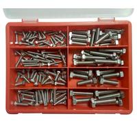 ASSORTIMENT DE VIS DIN 933 INOX A4 AISI 316 DE 5 A 10 mm