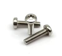 Assortiment de vis et écrous à six pans creux Torx en acier inoxydable 304, 400/2100 pièces, M1,6, M2, M2,5, M3, M4, M5, GB2672(Set B 650pcs)
