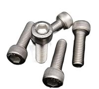 Assortiment de vis et écrous à tête cylindrique hexagonale en acier inoxydable 304 (400/650/1140/2100X M1.6 M2 M2.5 M3 M4 M5)(Set A 400pcs)