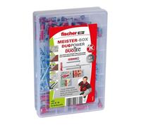 Assortiment de vis - FISCHER - MEISTER-BOX - 50 pièces - Plastique et acier - Montage facile