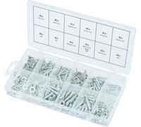 Assortiment de vis pour métal et bois, de rondelles et d'écrous, 347 pcs KS TOOLS - 970.0500