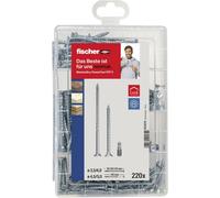 Assortiment de vis pour panneaux daggloméré Fischer Meisterbox PowerFast II SK TG / VG TX 562929 acier étamé par galvanisation 1 set