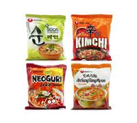Assortiment découverte 4 sachets de nouilles instantanées - Lot 4 nouilles instantanées