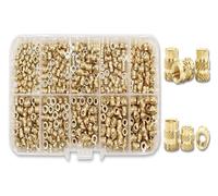 Assortiment d'écrous à insert thermique en laiton, moletés et filetés, for impression 3D sur cuivre(M3 (500PCS))