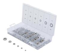 Assortiment d'Écrous Six Pans Acier Inoxydable 300 pcs - Résistants et Durables - D-Work
